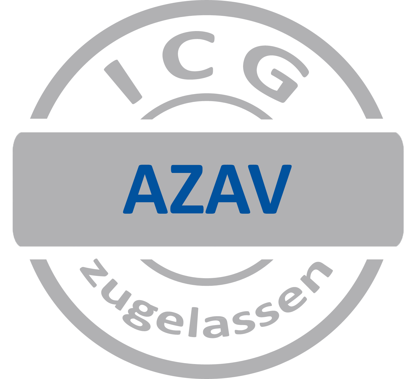 Logo der Akkreditierungs- und Zulassungsverordnung Arbeitsförderung AZAV