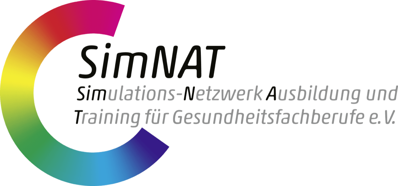 Logo des Simulations-Netzwerk-Ausbildung und Training für Gesundheitsfachberufe e.V. SimNAT